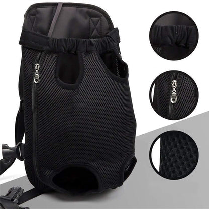 Qelano AirConfort™ – Sac de Transport Respirant pour Chien et Chat